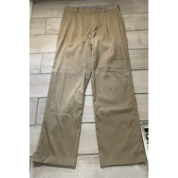 Nike Dri-fit Tour Performance  Golf Pants Mens Size 32X32(31)  Light Beige Tan - Picture 1 of 8